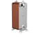 Alfa Laval Brazed Plate Heat Exchanger, AISI 316L, Stainless Steel, Copper, 80 Plates - Subcooler - 720k BTU ACH-500EQ-80H-F - alternate 3